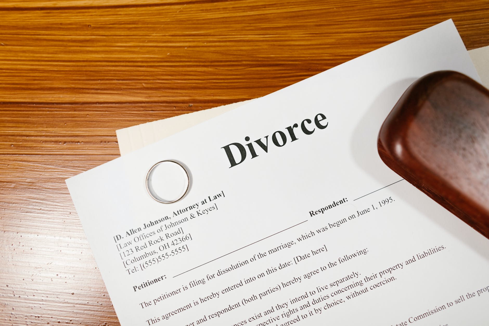 divorce 離婚の意味