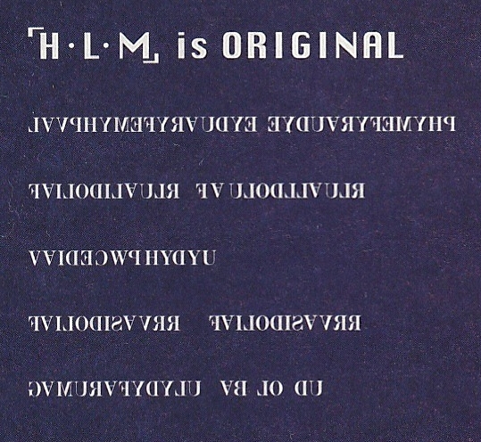 黒夢　HLM  is ORIGINAL　歌詞
